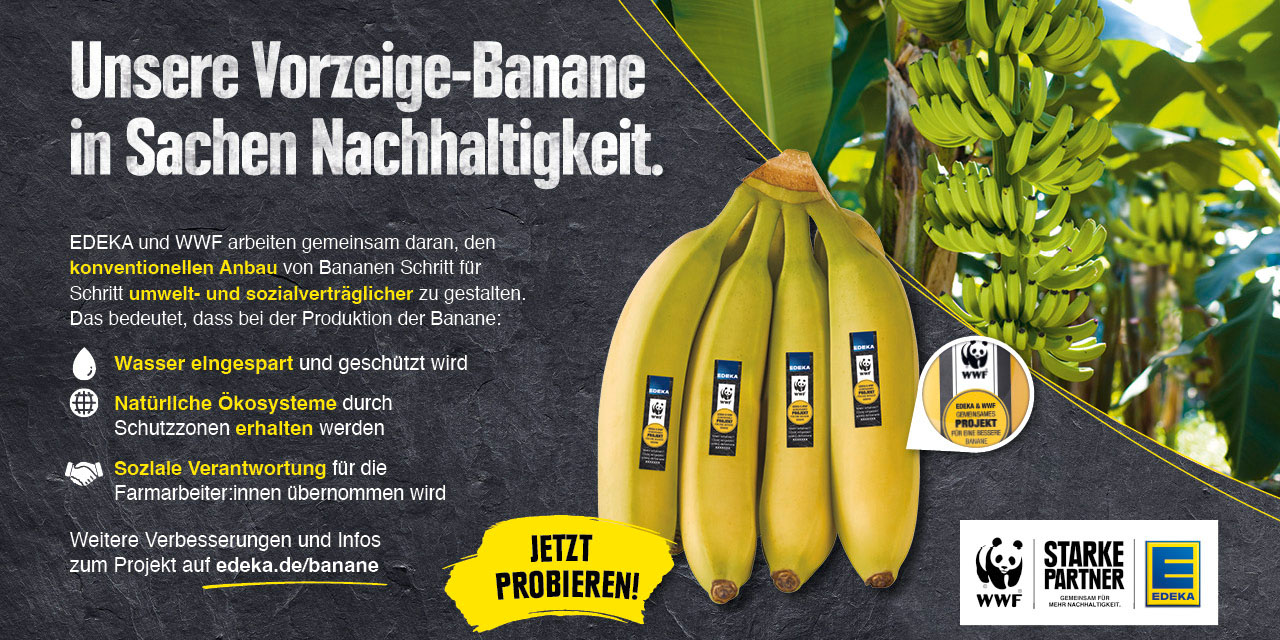 Unsere Vorzeige-Banane